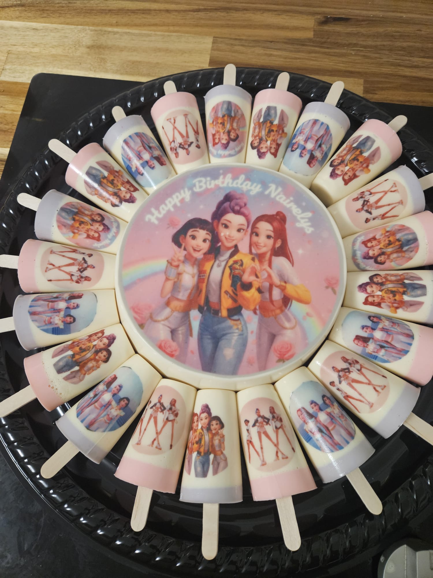 Gelatina Cumpleaños Infantil GOLDEN